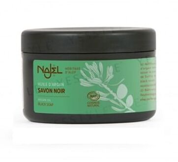 Najel Organic Argan Oil Black Soap 180g