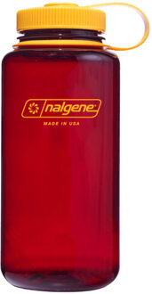 Nalgene Wide Mouth Sustain Water Bottle, 1 Liter Drinkfles