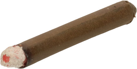 Namaak/Nep dikke sigaar fopartikel - Carnaval verkleed spullen Multi