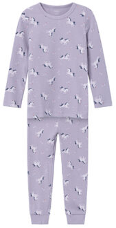 name it 2-delige pyjama Lavendel Aura Paars - 98/104