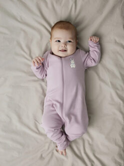 name it Baby pyjama nbfnightsuit rabbit zip 2-pack Veelkleurig - 74