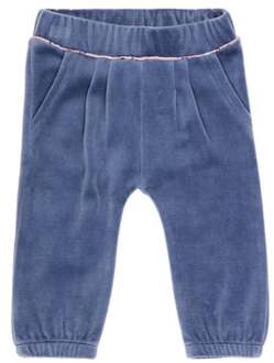 name it Baby Velours Broek Dames Blauw