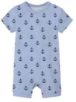 name it Babyspeler Nbmvroels Chambray Blauw - 80