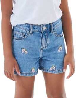 name it Bella Denim Short Meisjes jeans - wit - 158