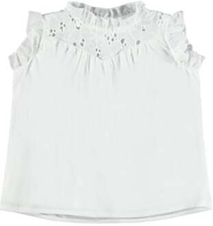 name it Blouse Nmffanne B right White Wit - 110