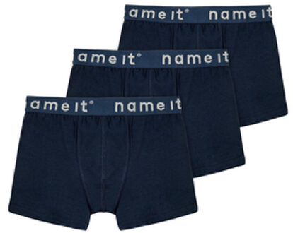 name it Boxer shorts 3-pack Donker Sapphire Blauw