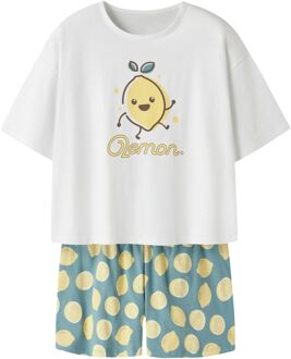name it Boxy Lemon Pyjama Meisjes - 146/152