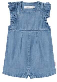 name it Denim Jumpsuit Nbfrose Medium Blauw Denim