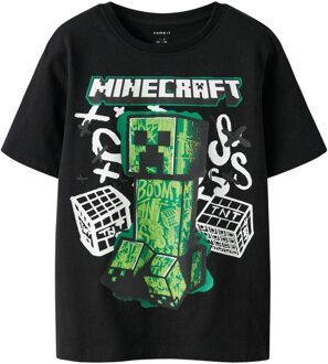 name it Di Minecraft SS Shirt Jongens - 122/128