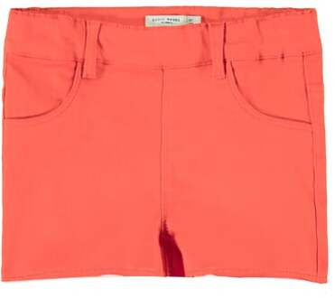 name it Girl s Shorts Salli emberglow - Rood - Gr.116 - Meisjes - 116