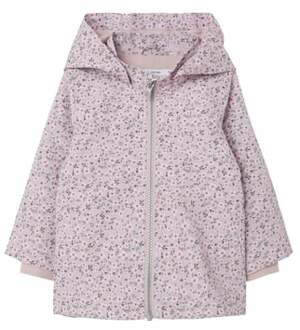 name it Jas Nbfmaxi Petit e Flower Violet Ice Paars - 68