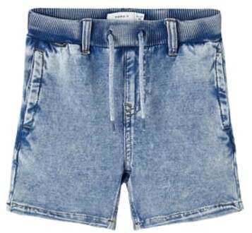 name it Jeans shorts Nmmryan Medium Blauw Denim - 86