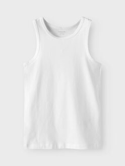name it Jongens hemd top nkftank 4-pack zwart/wit - 116
