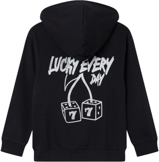 name it jongens hoodie Zwart - 122-128