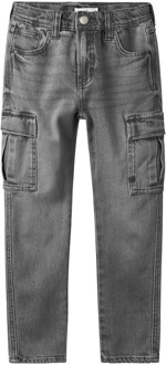 name it jongens jeans Grey denim - 152
