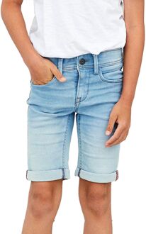 name it jongens korte broek Bleached denim - 134