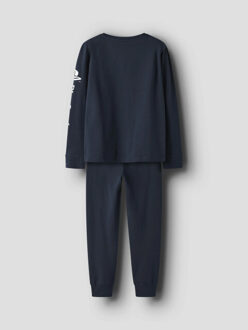 name it Jongens lange pyjama set nkmolympos playstation print donker Blauw - 122/128