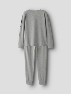 name it Jongens lange pyjama set nkmolympos playstation print Grijs - 122/128