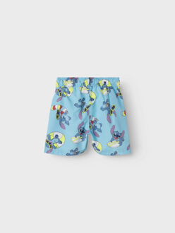 name it Jongens lange zwemshorts nmmmic stitch lichtblauw Veelkleurig - 92