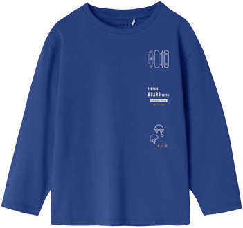 name it jongens longsleeve Kobalt - 122-128