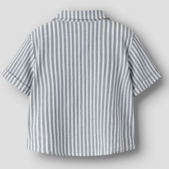 name it jongens overhemd Blauw - 110