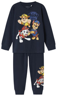 name it Jongens pyjama set nmmarlo pawpatrol donker Blauw - 98/104