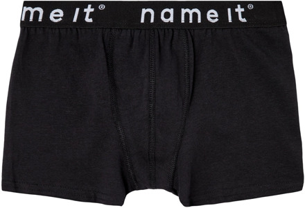 name it jongens short Zwart - 116
