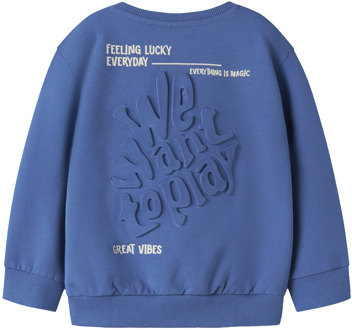name it jongens sweater Blauw - 98