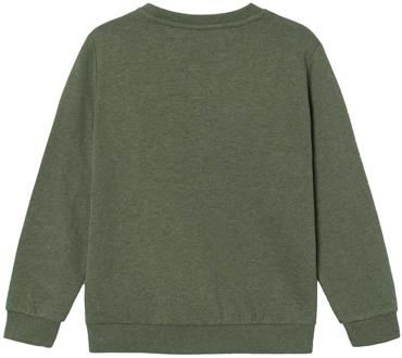 name it jongens sweater Donker groen - 116