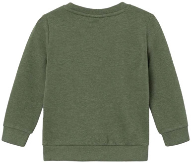 name it jongens sweater Donker groen - 86