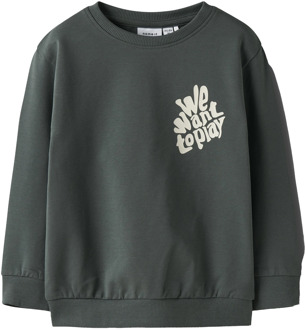 name it jongens sweater Grijs - 110