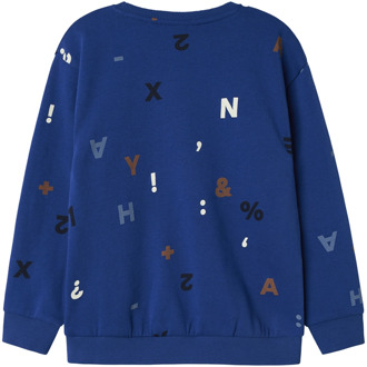 name it jongens sweater Kobalt - 104