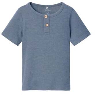 name it jongens t-shirt Blauw - 104