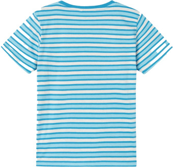 name it jongens t-shirt Blauw - 134-140
