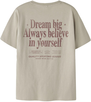 name it jongens t-shirt Bruin - 116