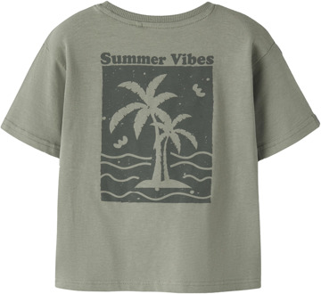 name it jongens t-shirt Grijs - 110