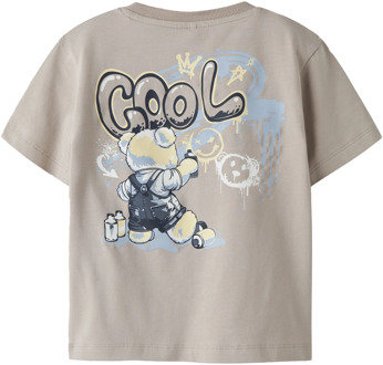 name it jongens t-shirt Grijs - 92