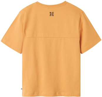 name it jongens t-shirt Oranje - 122-128