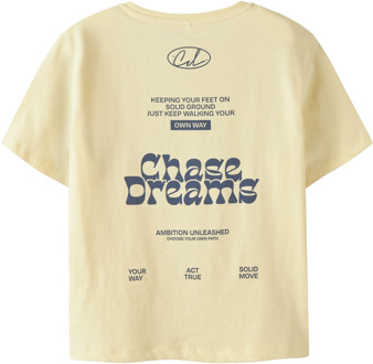 name it jongens t-shirt Perzik - 116