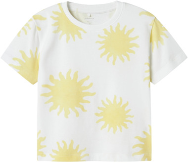 name it jongens t-shirt Wit - 110