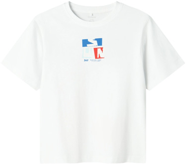 name it jongens t-shirt Wit - 116