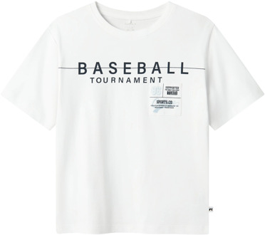 name it jongens t-shirt Wit - 134-140