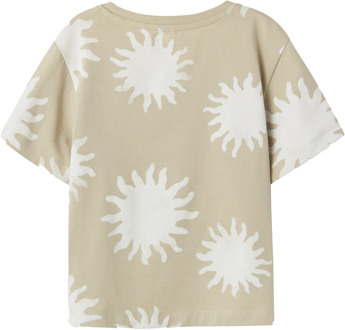 name it jongens t-shirt Zand - 92