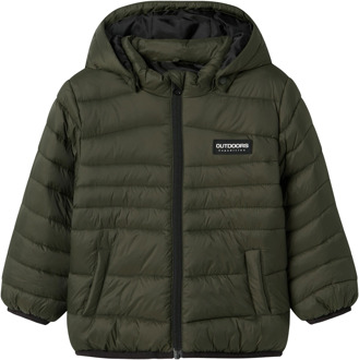 name it jongens winterjas Groen - 104
