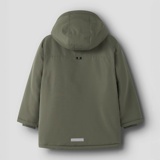 name it jongens winterjas Olijf - 158