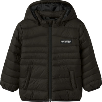 name it jongens winterjas Zwart - 86