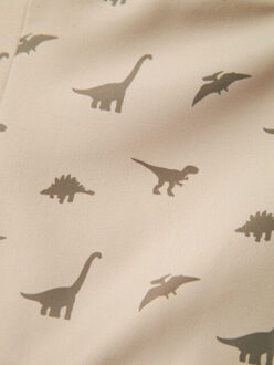 name it Jongens zwembroek strak nmmzib dino print Bruin - 74/80