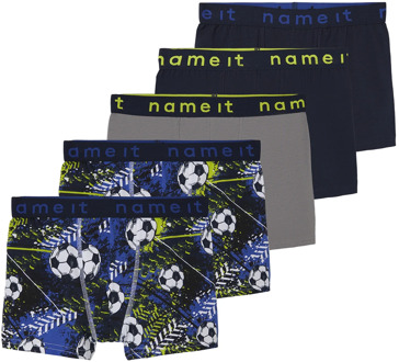 name it Kinder boxershorts jongens nkmkays voetbal print 5-pack Print / Multi - 86