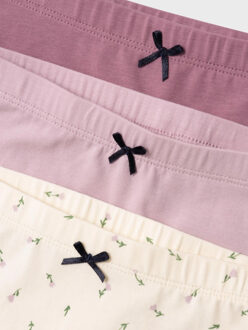 name it Kinder hipsters meisjes nmftights 3-pack Veelkleurig - 98