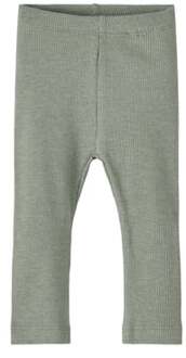 name it Legging Nbnkab Laurier Krans Melange Groen - 56